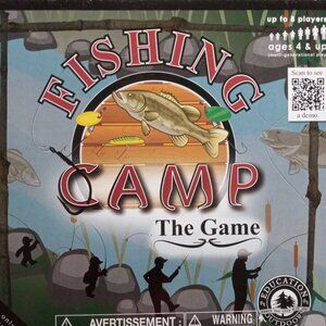 Camp board game for family